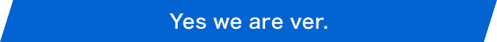 Yes we are ver