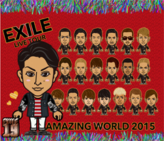 EXILE AMAZINGWORLD ガチャBLUEPLANETガチャ EXILEガチャ （KIDS B HAPPY presents “EXILE B HAPPY SHOW 2025