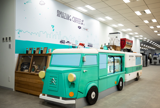 CyberZ×AMAZING COFFEEと共同でCyberZ社内カフェ提携開始 | NEWS