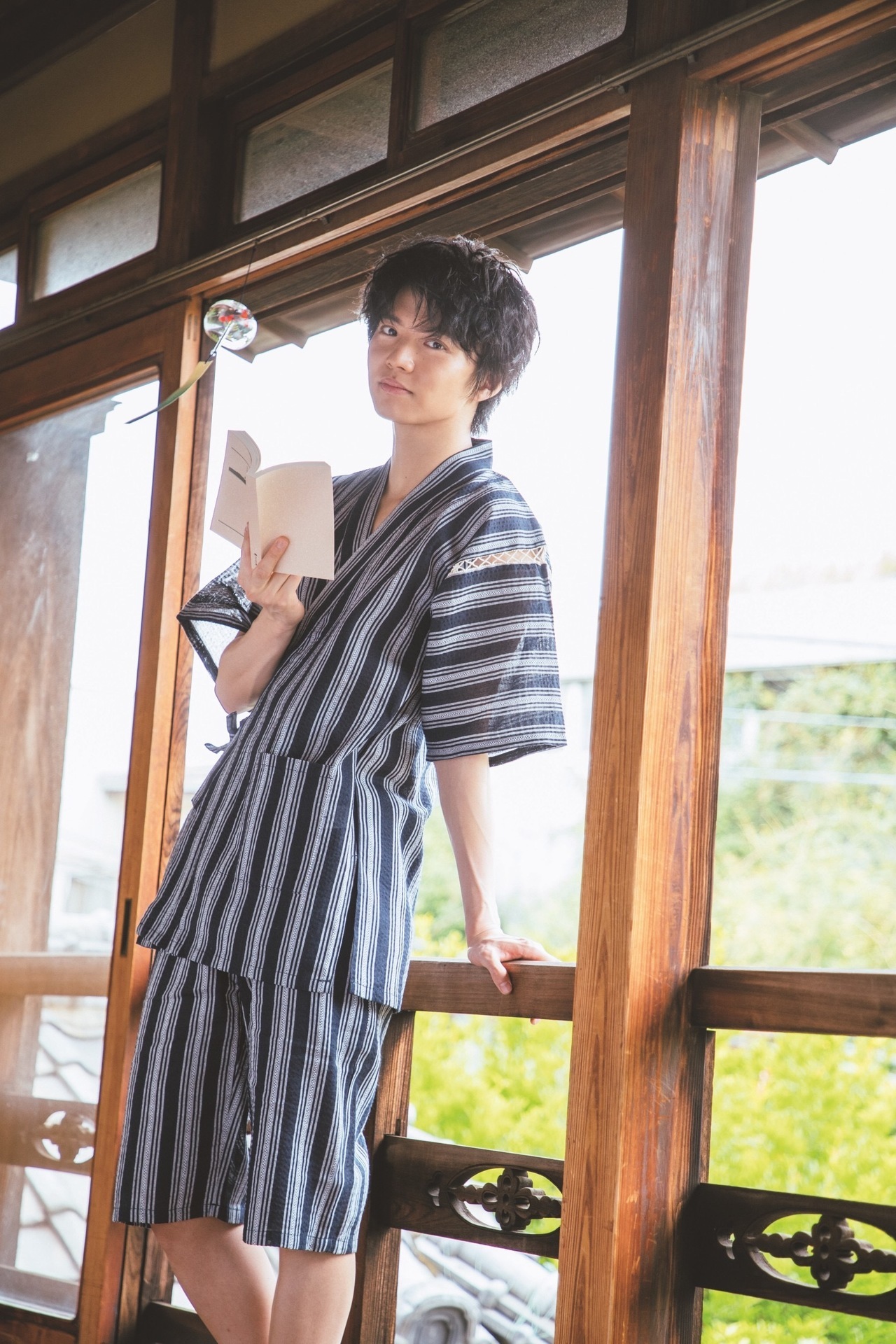 幻冬舎文庫のキャラクターを務める佐藤大樹が甚平姿で登場 幻冬舎文庫フェアもスタート Ldh Love Dream Happiness To The World