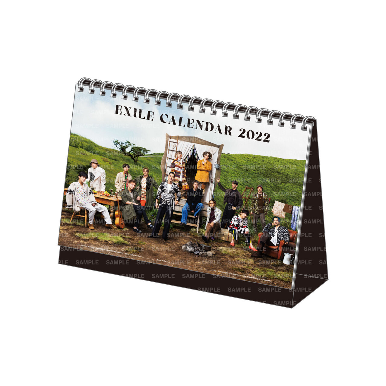 EXILE THE SECOND/GENERATIONS表紙解禁】2022 カレンダー予約受付中