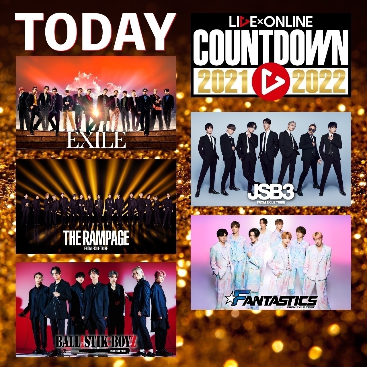 ミュージック EXILE COUNTDOWN LIVE EXILE TRIBE STATION ONLINE STORE｜【会場限定】COUNTDOWN 2025&rarr