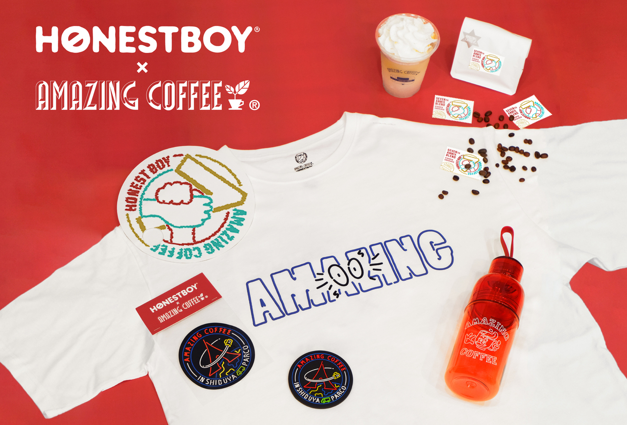 amazing coffee ステッカー 7/13(水)START!!】『STUDIO SEVEN × AMAZING COFFEE 7th Anniversary