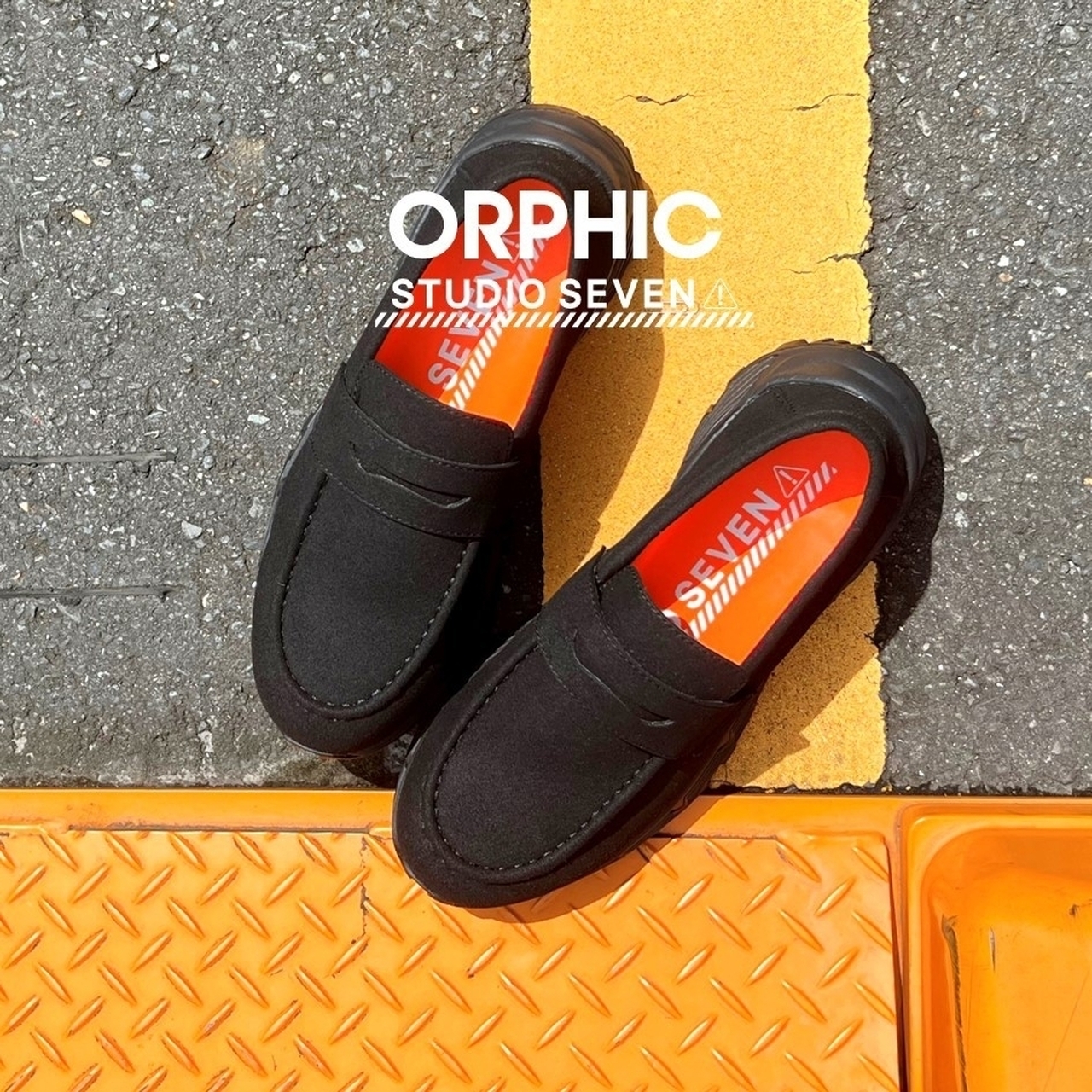 新品　studio seven × orphic ローファー　ビブラム　27.5 9/3(土)12:00～発売!!】STUDIO SEVENより日本のシューズブランド
