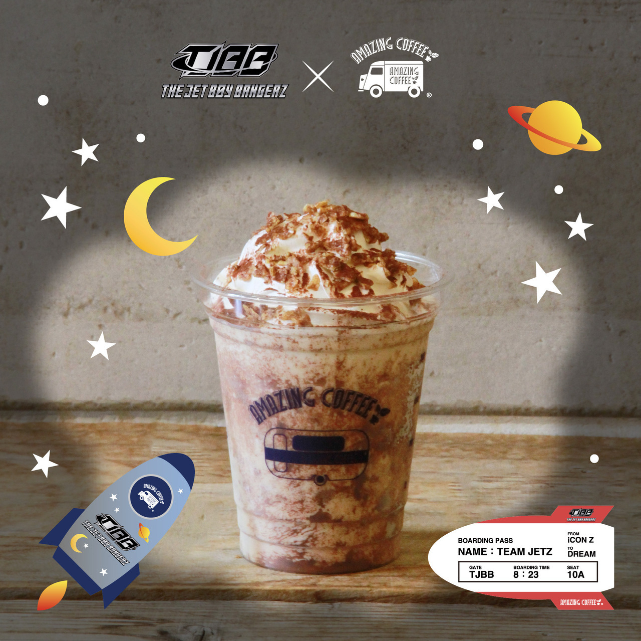 8/3(木)START!!】THE JET BOY BANGERZ × AMAZING COFFEE スペシャル