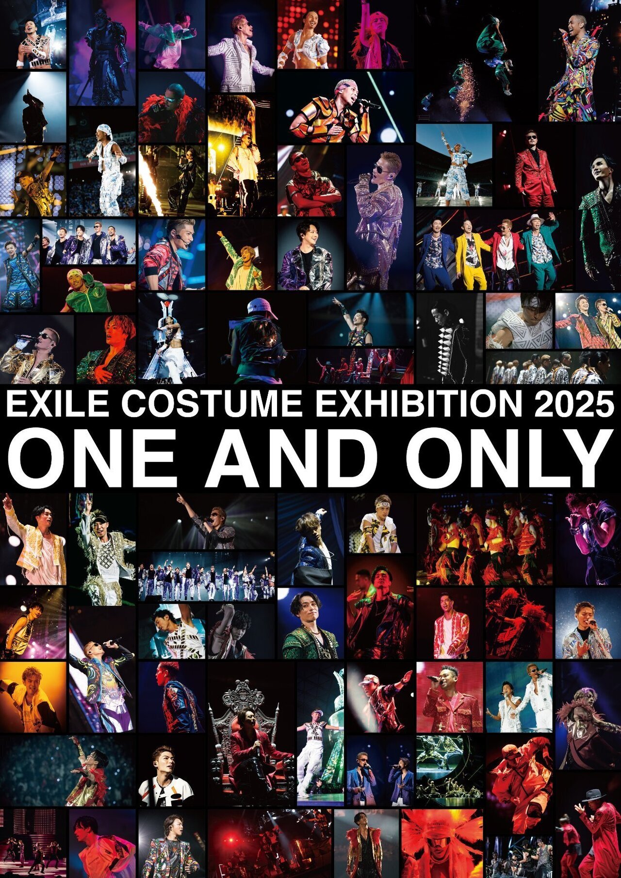 EXILE COSTUME EXHIBITION 2025 ～ONE AND ONLY～』開催決定！ | NEWS