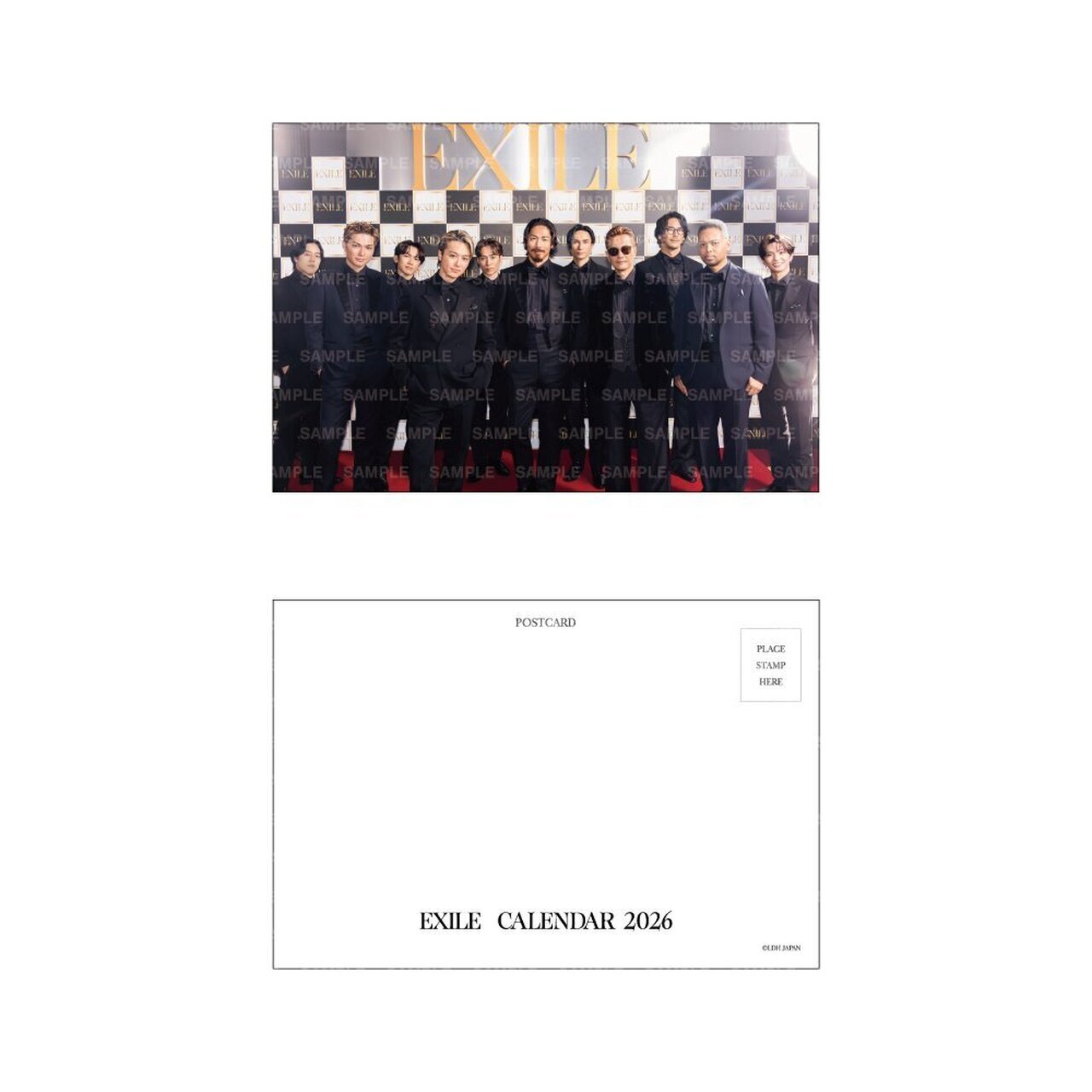 特典絵柄解禁!!】『EXILE 2026 カレンダー』予約受付中!! | LDH - LOVE